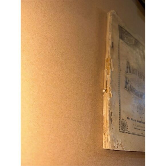 Antique 1886 Leisure Hour Liberty Vol 3 No 192 Artistic Embroidery / Ella Church - Picture 2 of 12